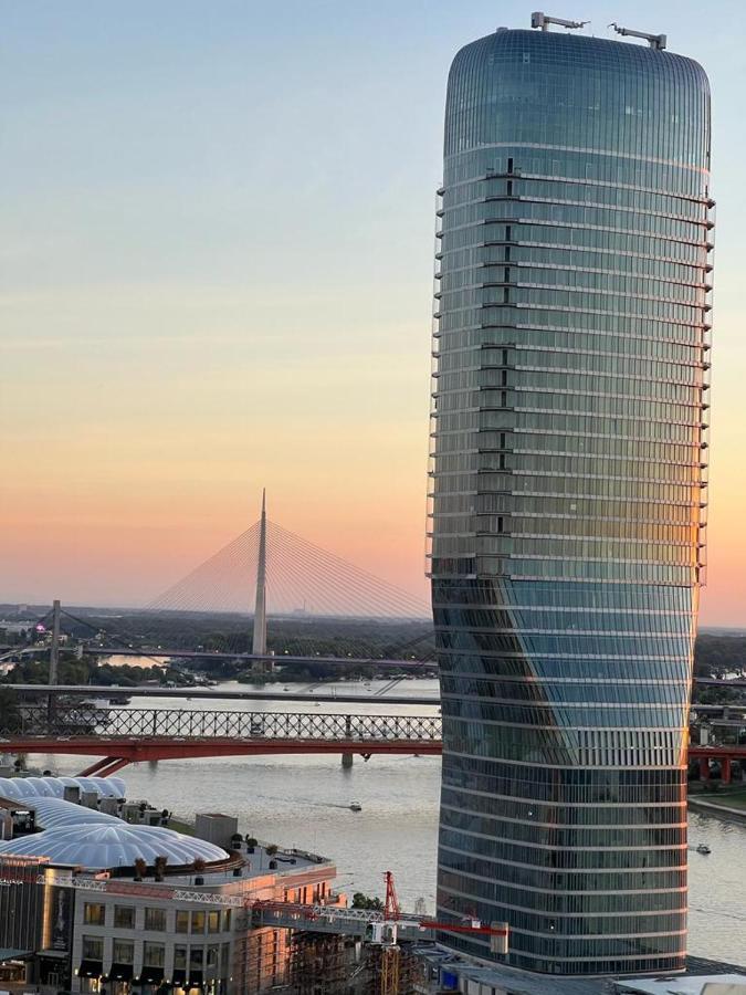 Ferienwohnung Belgrade Waterfront, Tower View Exterior foto